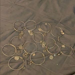 Alex & Ani charm bangle bracelets